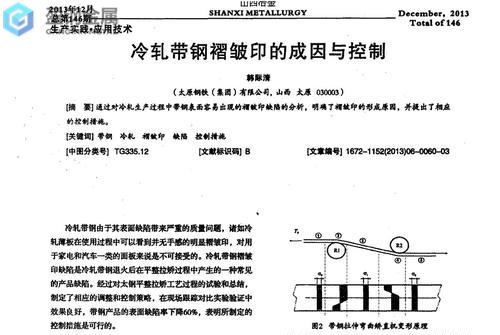 dc53废料价格-冷轧带钢褶皱印的成因及控制